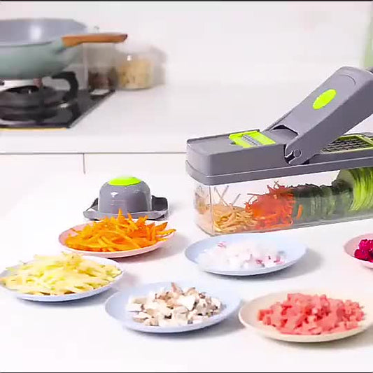 16-In-1 Multifunctional Vegetable Chopper